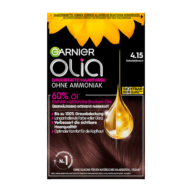 Garnier Olia Nr. 4.15 Schokobraun - Produktansicht